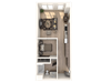 the Urban one bedroom